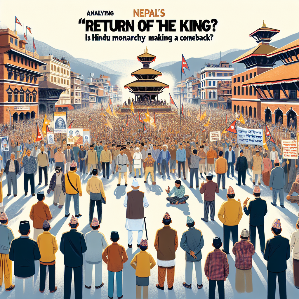 NDTV Analyzes Nepal's 'Return Of The King' Movement: Is Hindu Monarchy Making a Comeback?