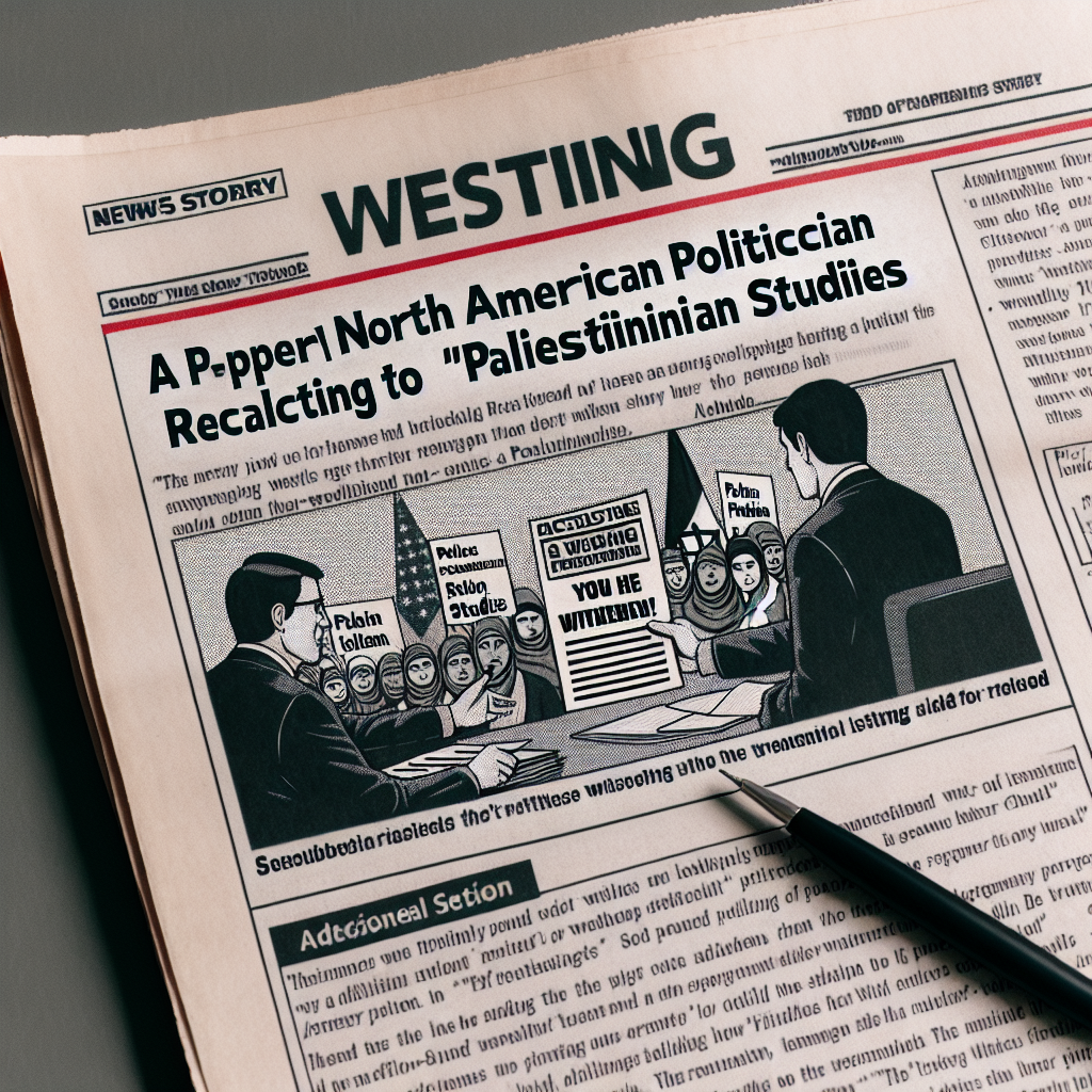 New York Governor Withdraws 'Palestinian Studies' Job Listing: The Reason Explained