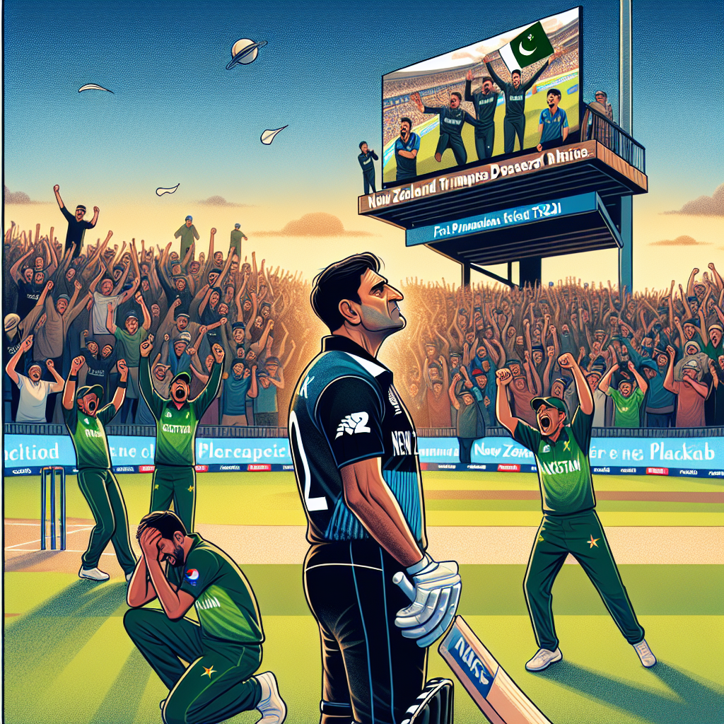 New Zealand Triumphs Over Pakistan in First T20I Despite Khushdil Shah's Heroics