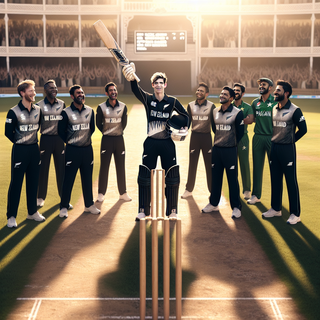 New Zealand Triumphs Over Pakistan in T20 Opener Despite Shah's Heroics