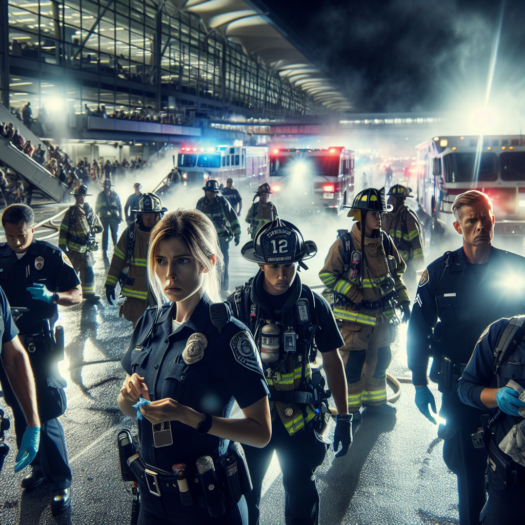 "No Foul Play: Police on Fire Incident at Heathrow Airport"