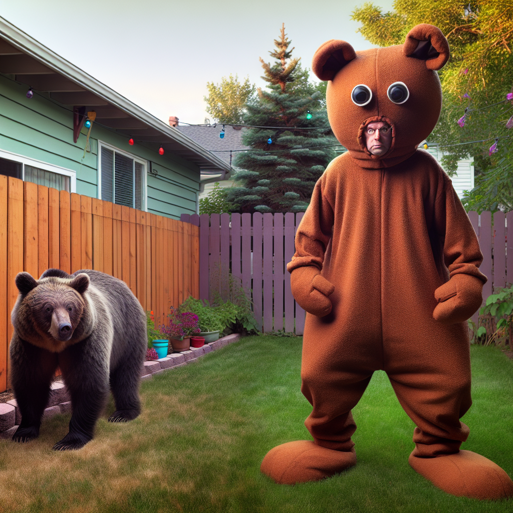 North Carolina Resident Dons Bear Costume to Ward Off Real Bear