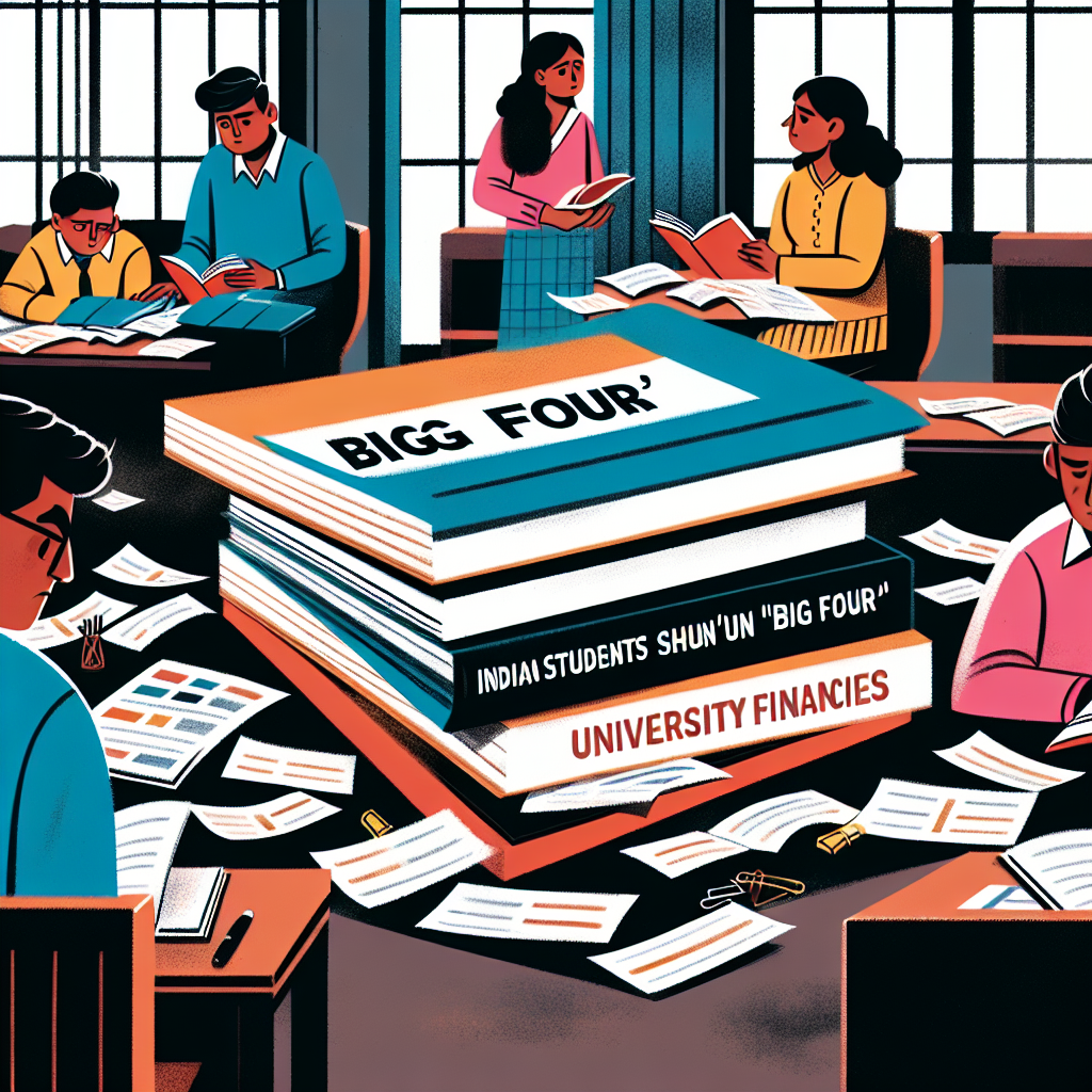 Opinion: Indian Students Shun 'Big Four,' Impacting University Finances