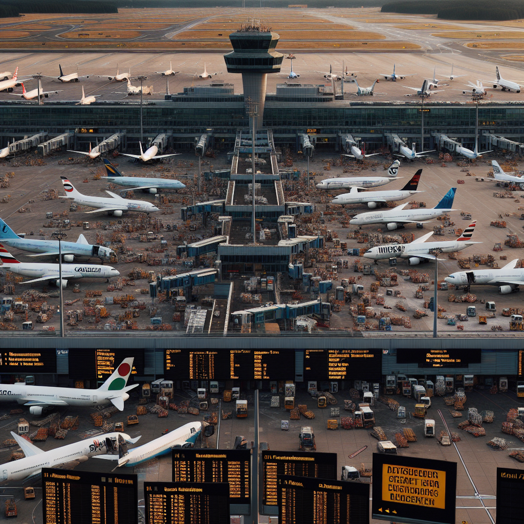 Over 1,000 Flights Grounded Due to Strike at German Airports