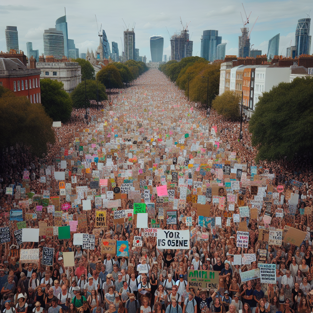 Over 100,000 Protesters Gather in Belgrade for Antigovernment Rally