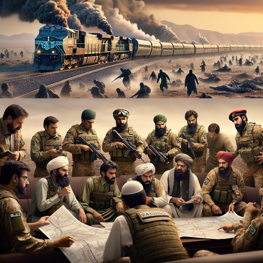 Pakistan Intensifies Efforts to Rescue 250 Hostages from Hijacked Train