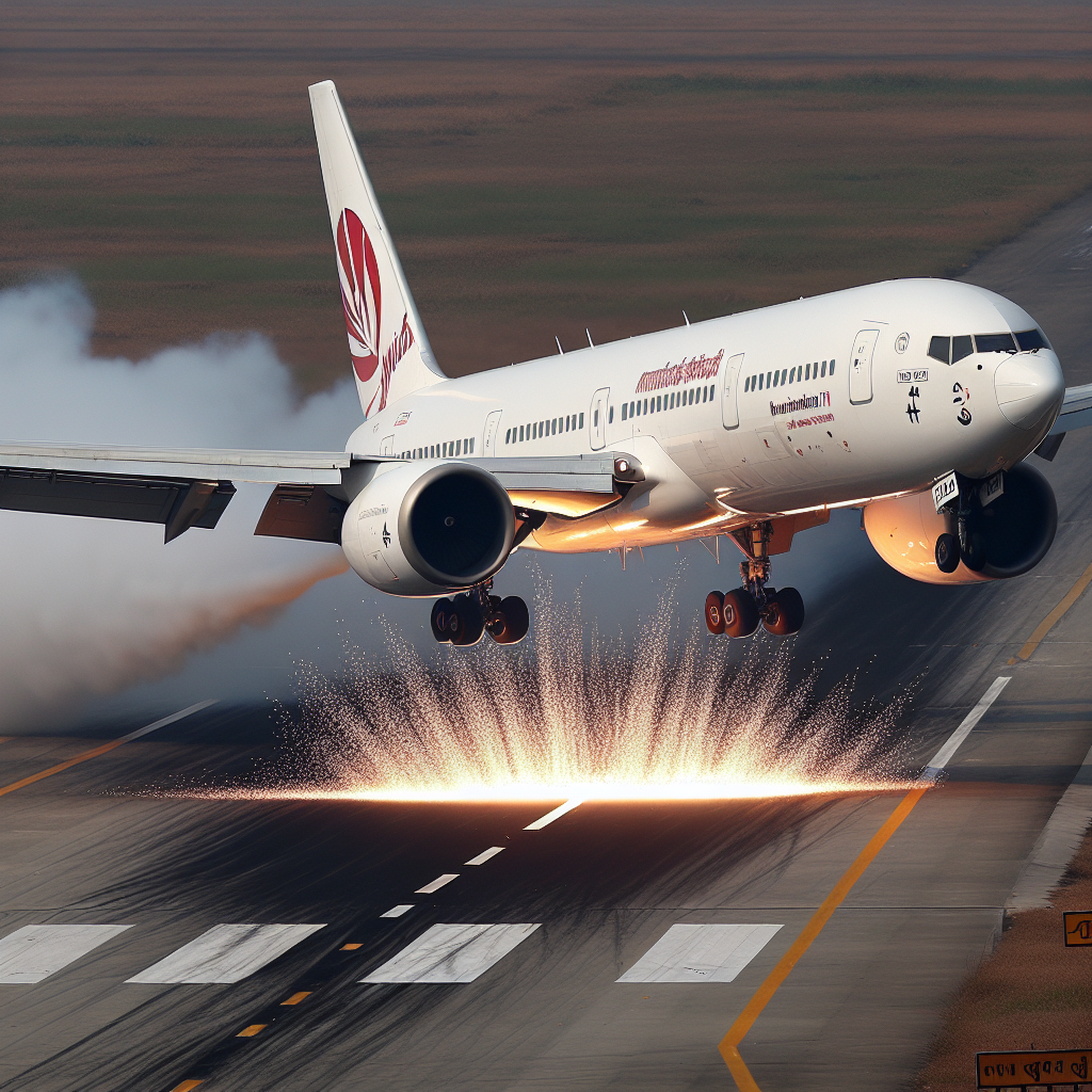 Pakistan International Airlines Flight Lands Safely Despite Missing Wheel
