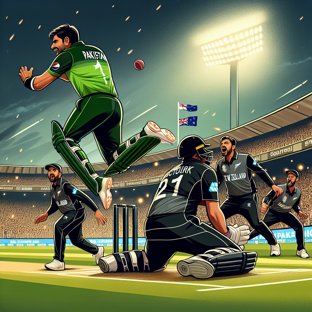 Pakistan vs New Zealand: Shah's Heroics Fall Short as Tourists Lose First T20I