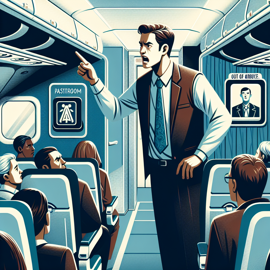 Passenger Sues United Airlines After Pilot Allegedly Forces Him Out of Bathroom