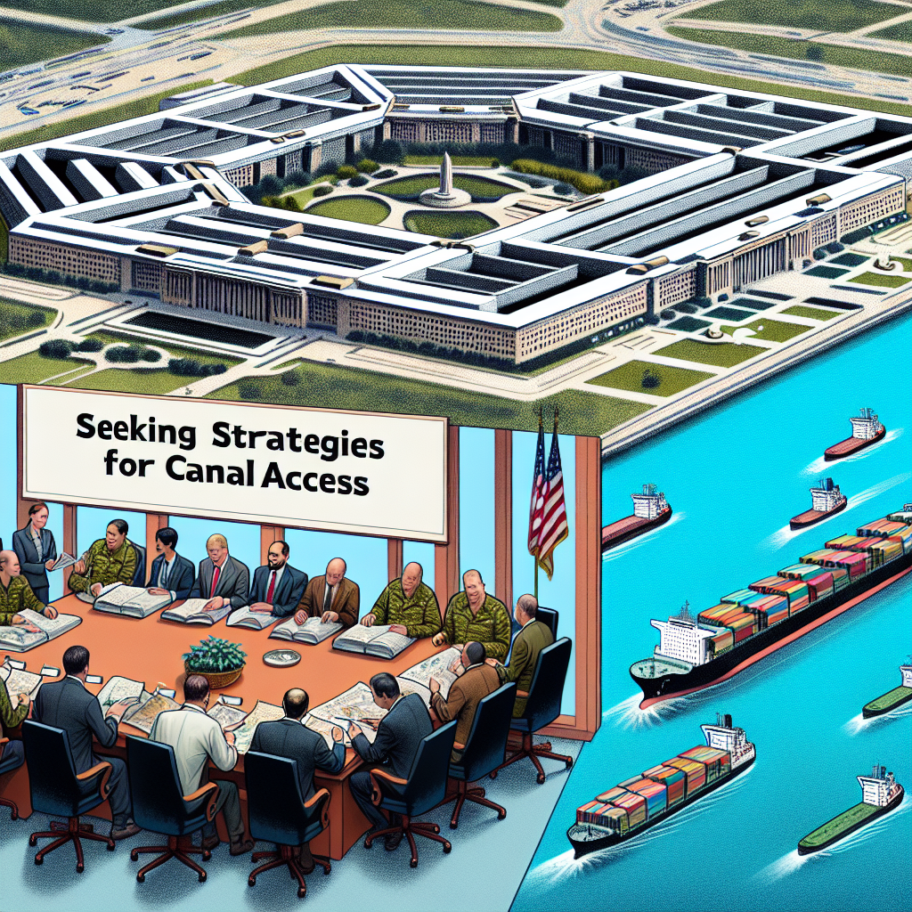 Pentagon Seeks Military Strategies for Panama Canal Access: US Officials