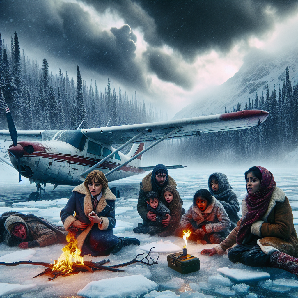 Pilot and Children Survive Plane Crash in Icy Alaska Lake