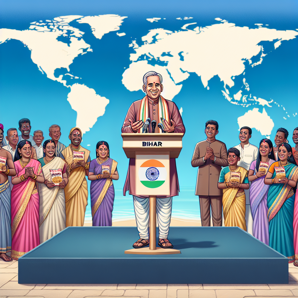 "PM Modi Announces Global Expansion for Bihar's 'Makhana' in Mauritius"