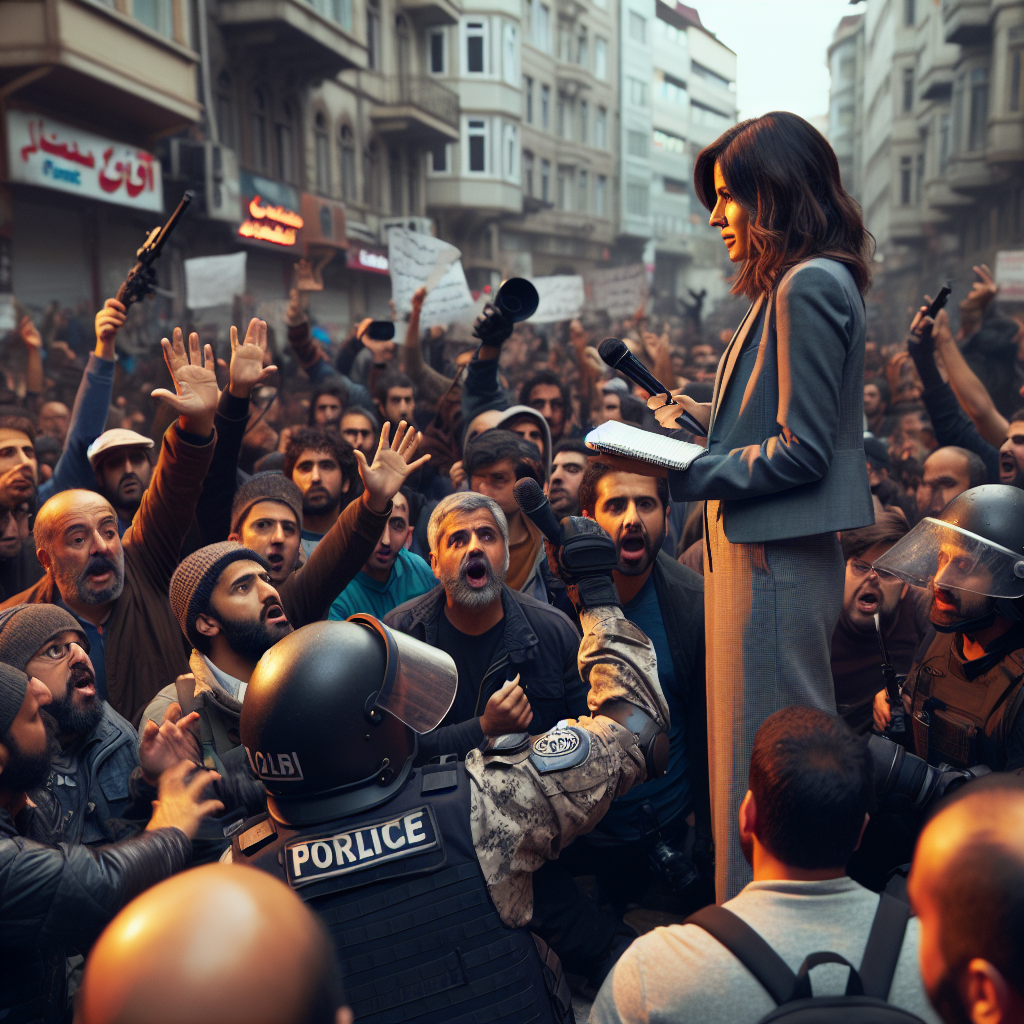 Police Confront RT Reporter Amid Istanbul Protests