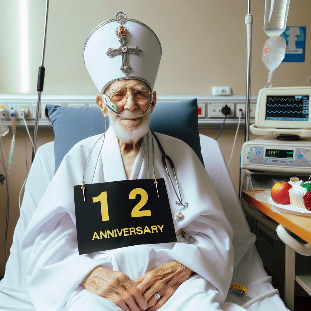 Pope Francis Celebrates 12th Anniversary as Pope While Hospitalized