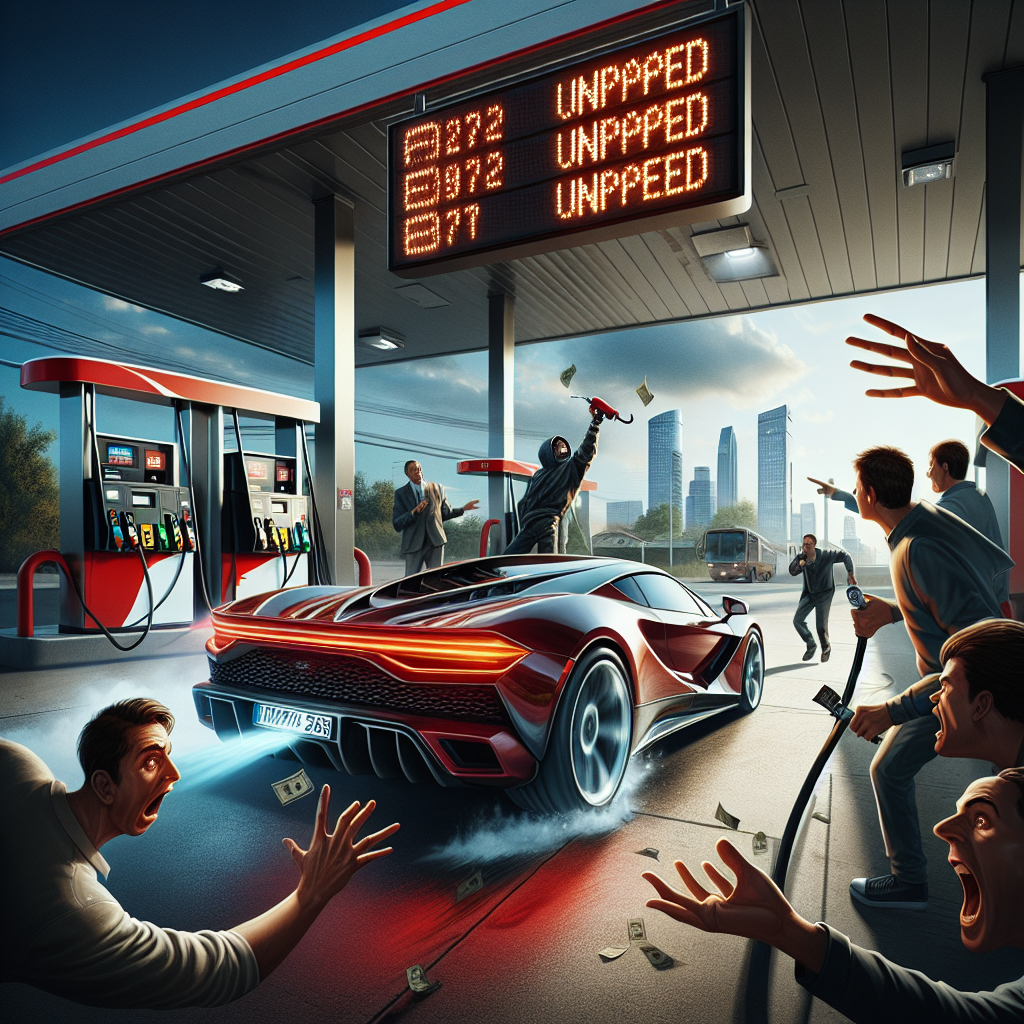 Porsche Driver Flees Without Paying for Fuel, Faces Backlash Online