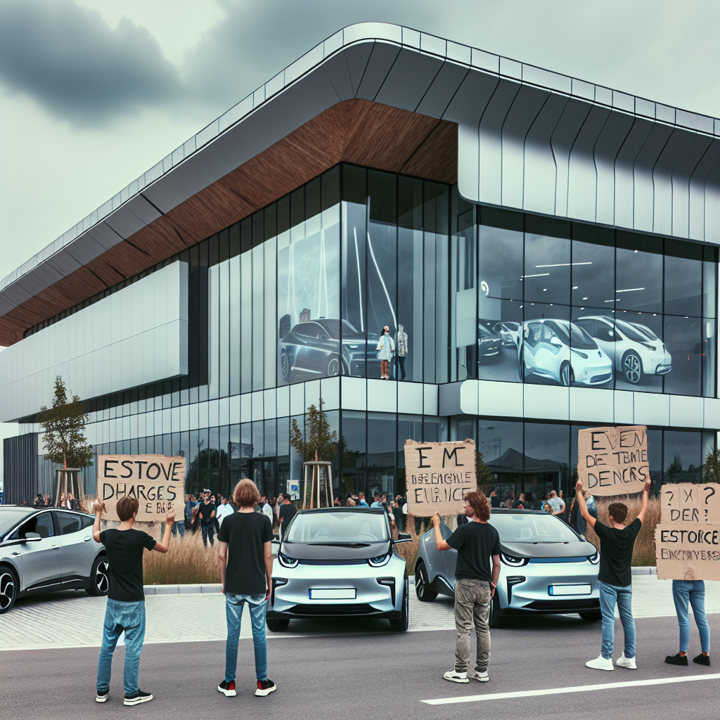 "Protesters Target Tesla Stores in US Over DOGE Controversy"