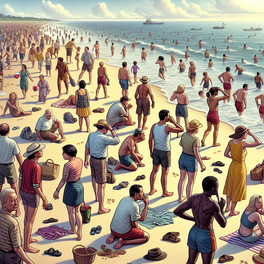 Report: Crowded Beach Where Indian Student Disappeared