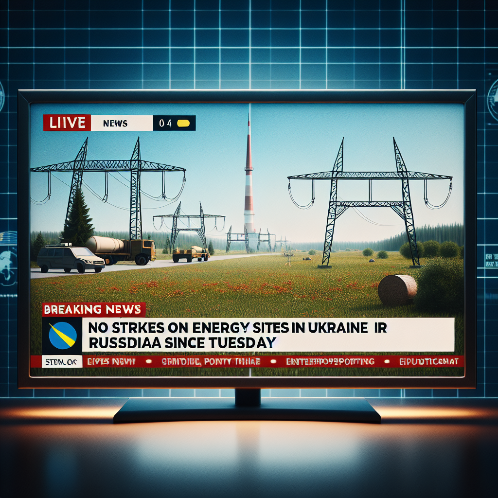 Report: No Strikes on Energy Sites in Ukraine or Russia Since Tuesday