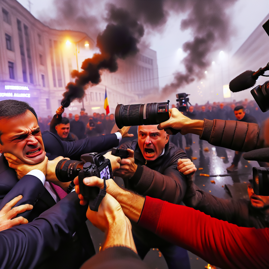 Romanian Presidential Candidate's Disqualification Sparks Anti-NATO Protests (VIDEO)