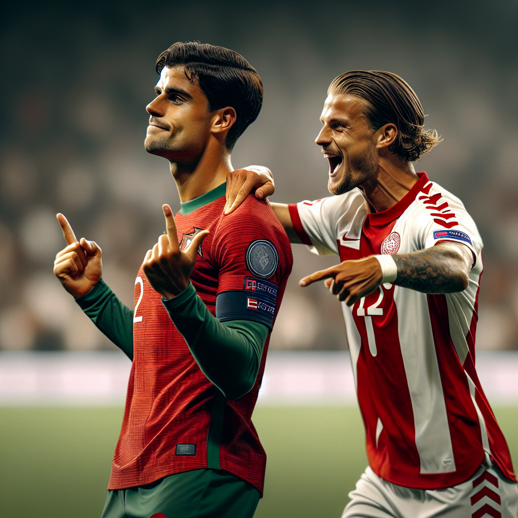 Ronaldo Supports Hojlund's 'Siu' Celebration in Nations League