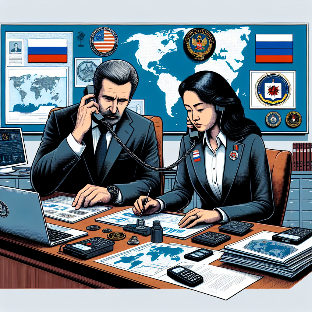 Russian Intelligence Leader Engages in Call with CIA Director
