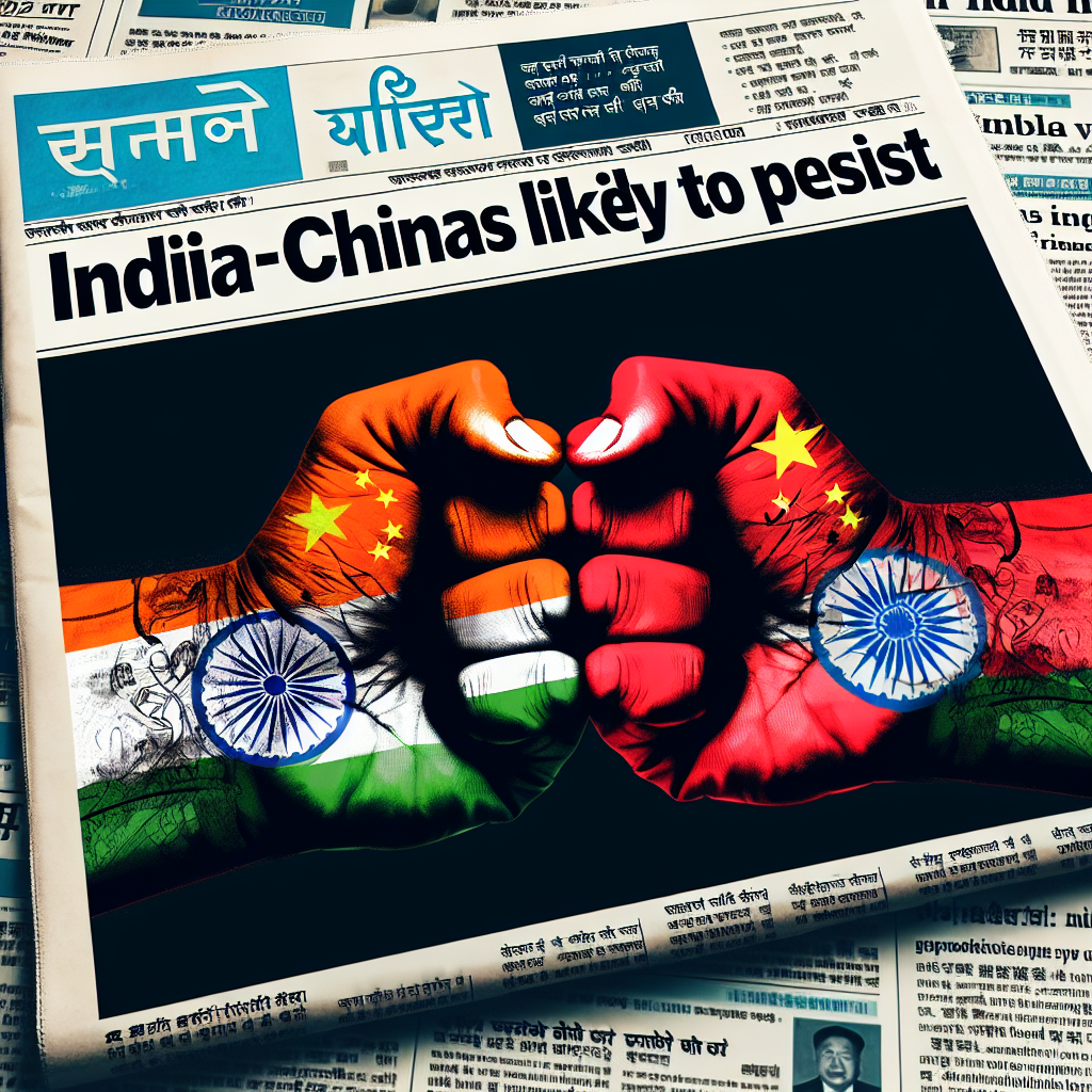 "S Jaishankar: India-China Tensions Likely to Persist"