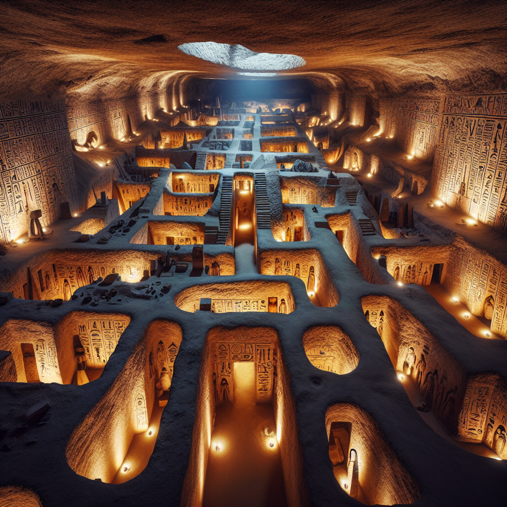 Scientists Claim Discovery of Extensive Underground City Beneath Egyptian Pyramids