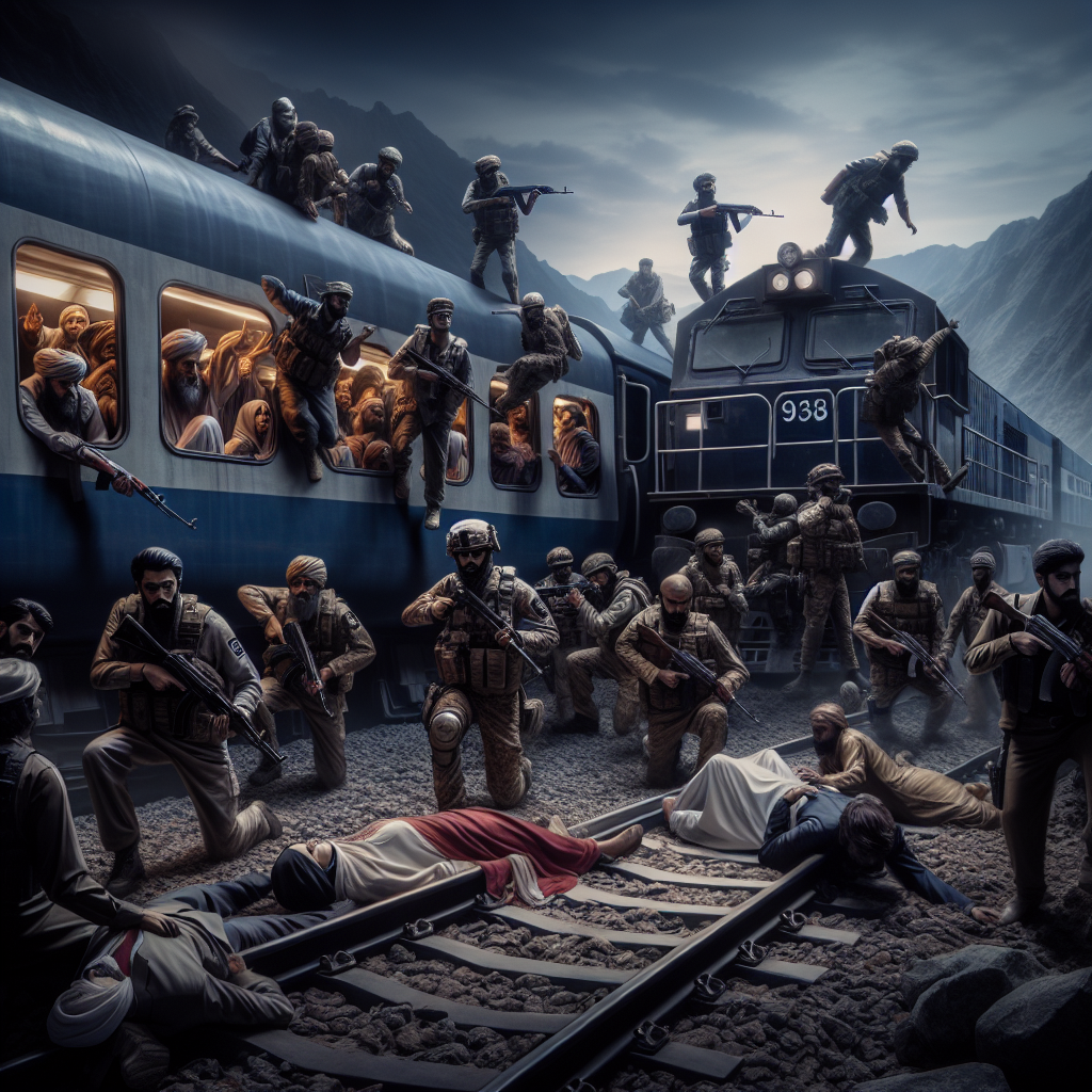 Security Forces Rescue 190 Passengers in Pakistan Train Hijack Incident