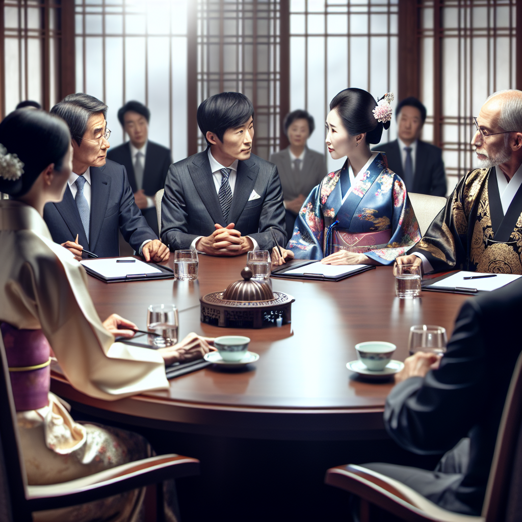 Senior Diplomats from Japan, South Korea, and China Address Long-Standing Issues