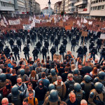 Serbian Protesters Allege Police Deployment of 'Acoustic Weapons'