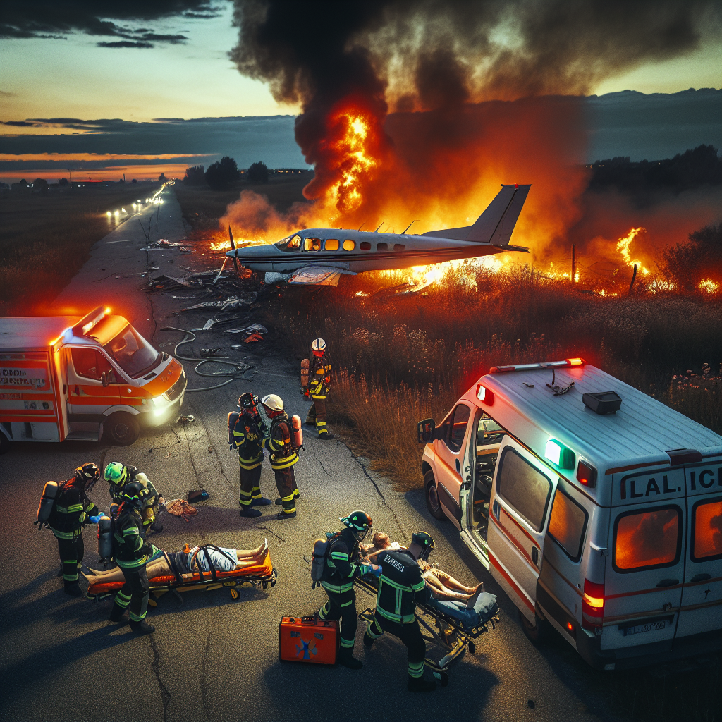 Single-Engine Plane Crash Near Pennsylvania Airport Sends All 5 Aboard to Hospitals