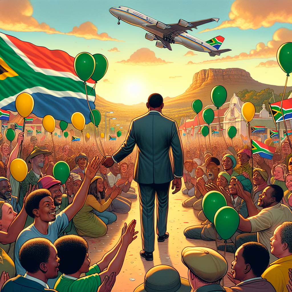 South African Ambassador Returns Home to Hero's Welcome After Expulsion by Trump