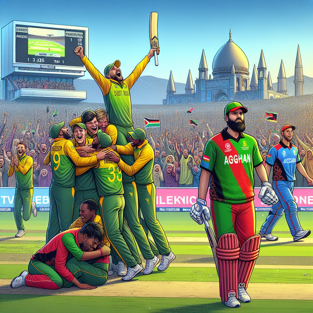 South Africa's Victory in ICC Champions Trophy 2025 Dashes Afghanistan's Dreams