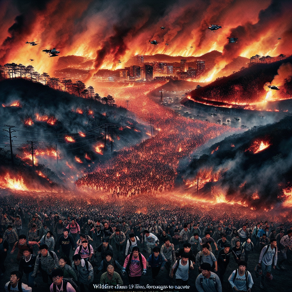 South Korea Wildfires Claim 19 Lives and Force Thousands to Evacuate