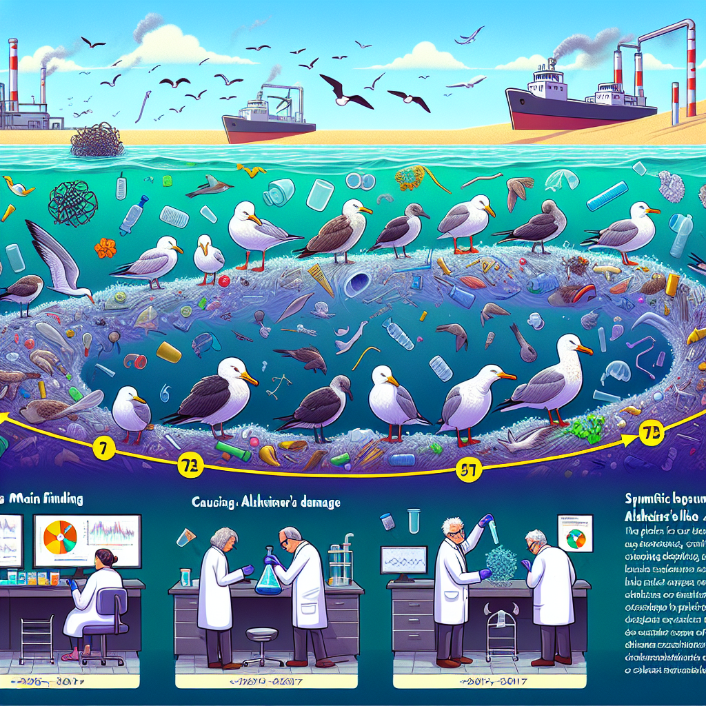 Study Finds Discarded Plastic Causes Alzheimer’s-like Damage in Seabirds