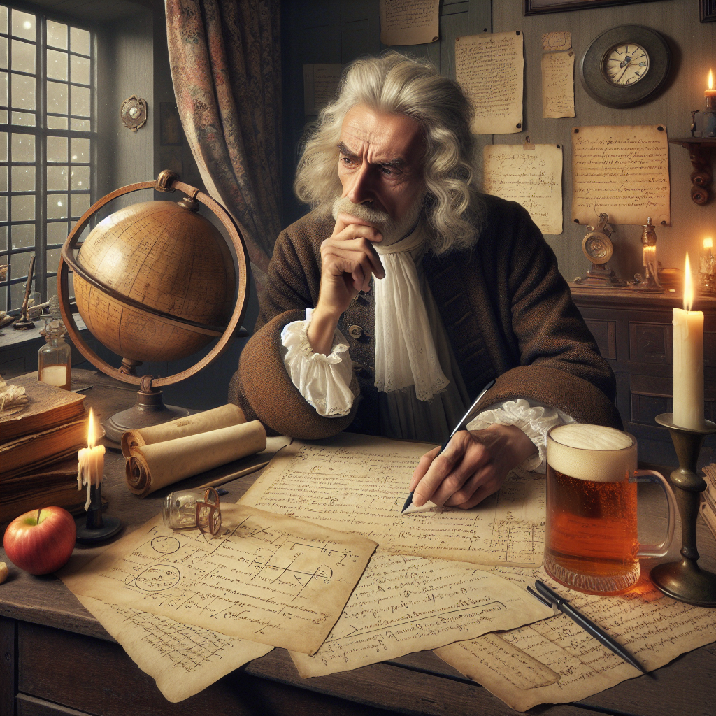 Study Suggests Beer Fueled Sir Isaac Newton's Groundbreaking Theories