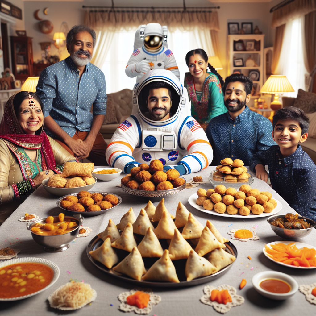 "Sunita Williams' Family Plans Samosa Celebration for Upcoming India Visit"