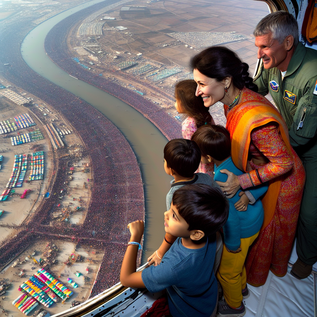 "Sunita Williams' Family Shares Space View of Kumbh with NDTV"