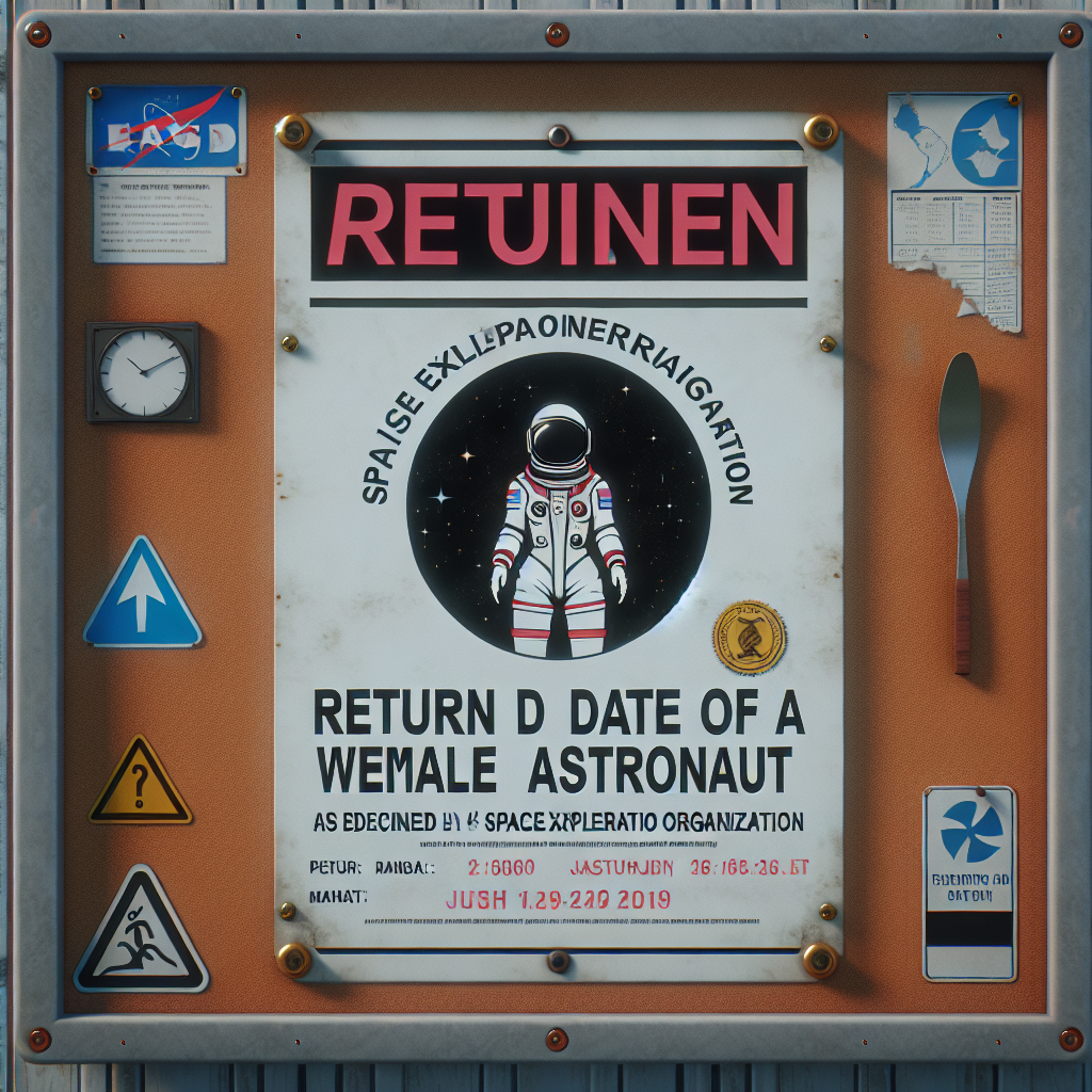 Sunita Williams' Return Date Announced by NASA
