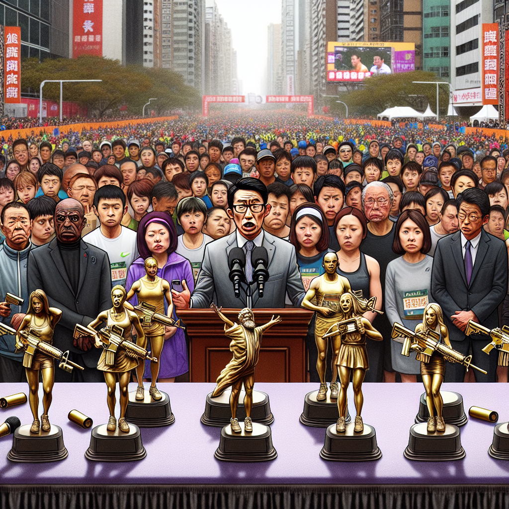 Taiwan Marathon Organizers Issue Apology for Rifle-Shaped Trophies