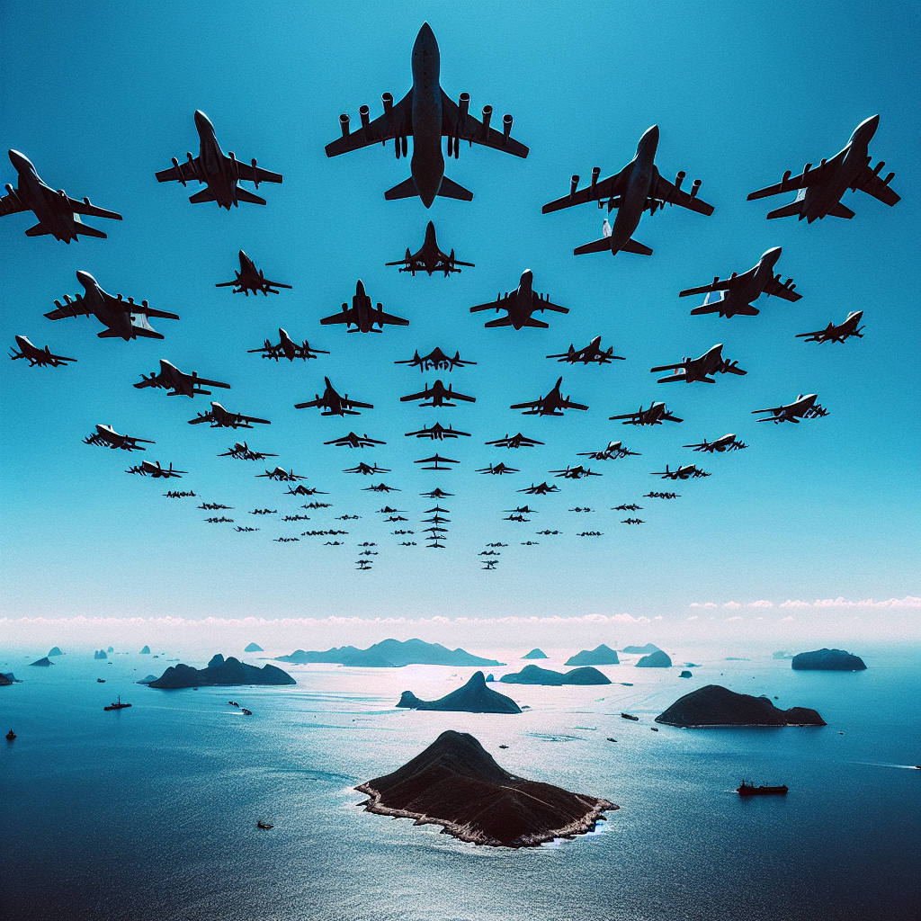 Taiwan Reports Sighting of 59 Chinese Aircraft Near Island
