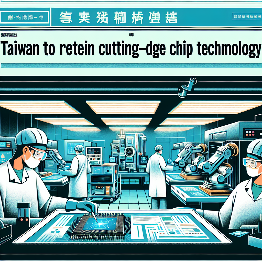 Taiwan to Retain Cutting-Edge Chip Technology Domestically: Officials