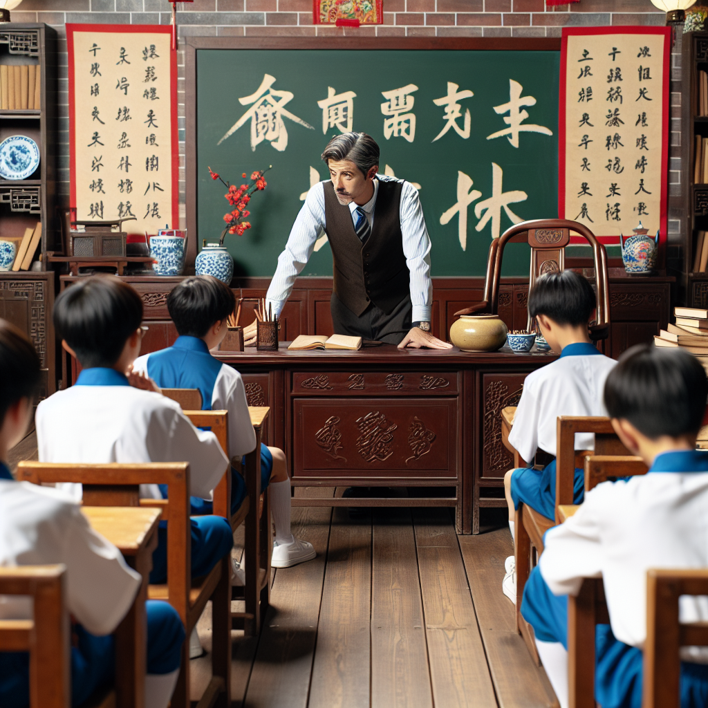 Teacher Suspended for Slapping Student Who Used His Name in China School Incident