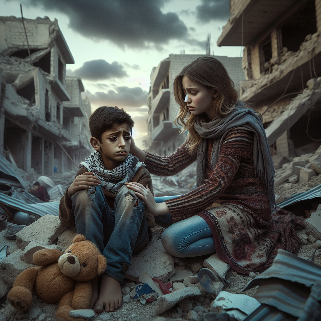 The Lost Innocence: Children Affected by Conflict in Gaza