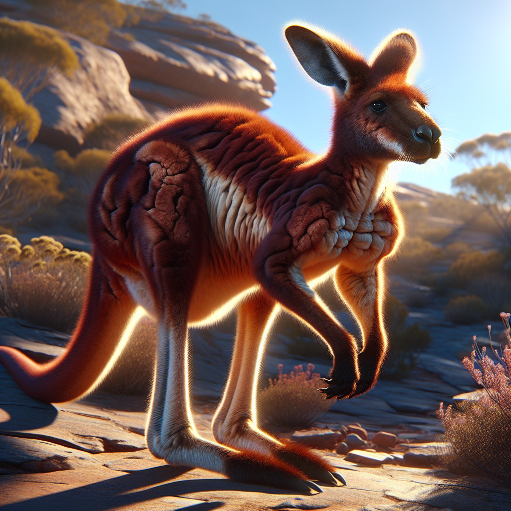 The Unique Kangaroo That Walks Instead of Hops