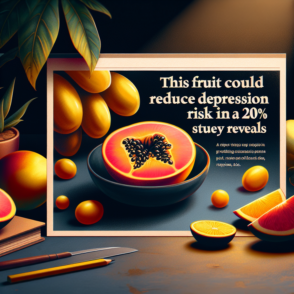 This Fruit Could Reduce Depression Risk by 20%, Study Reveals