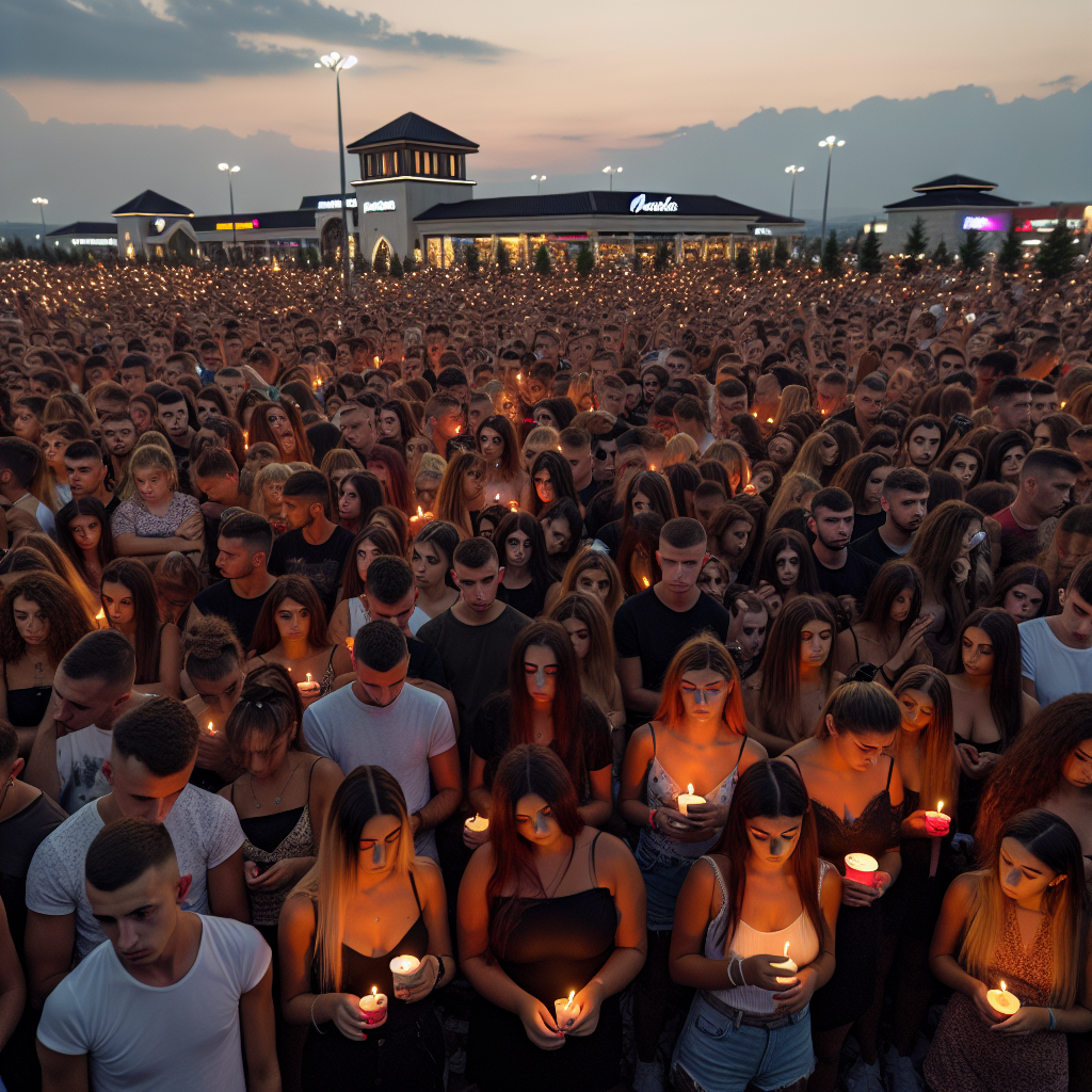 Thousands Gather to Honor Victims of North Macedonia Nightclub Tragedy