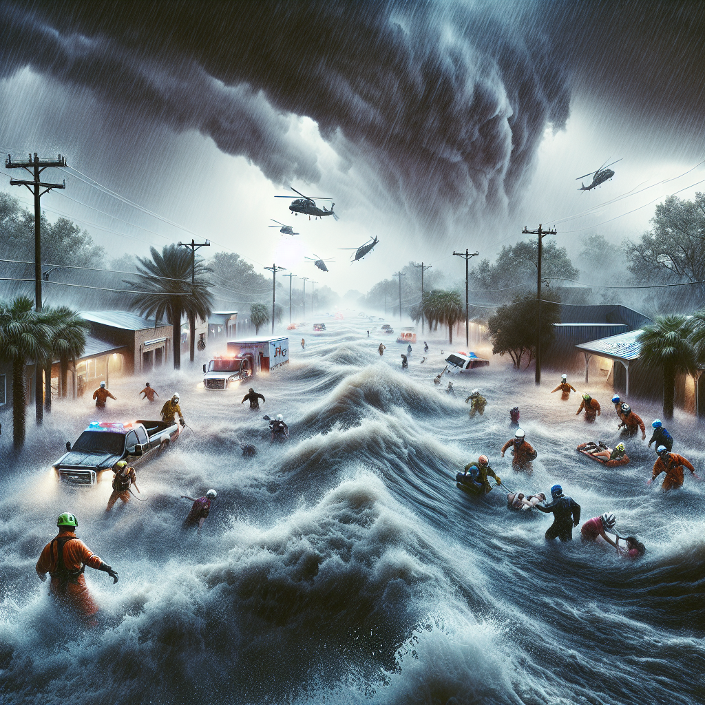Torrential Storms Inundate South Texas, Triggering Water Rescues