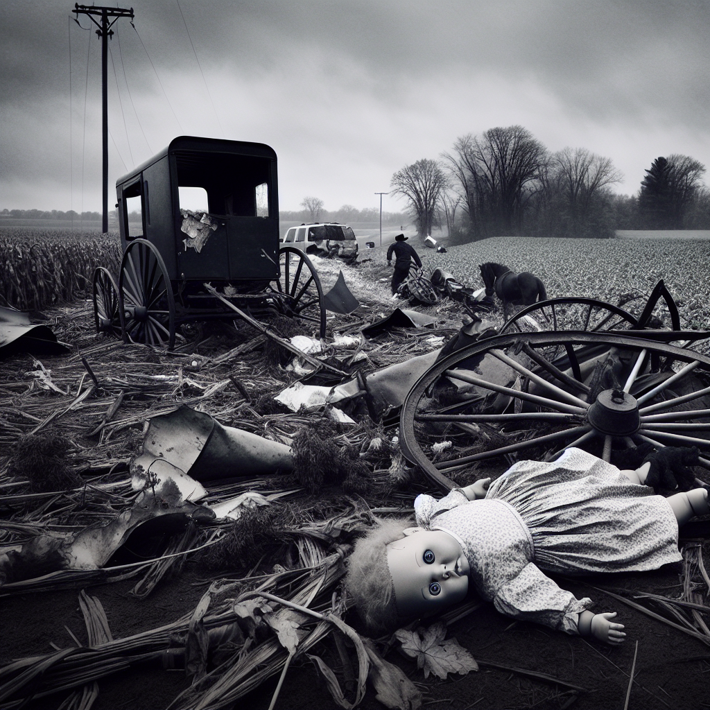 Tragic Accident in Michigan: Girl Killed, Boy Injured in Amish Buggy Crash