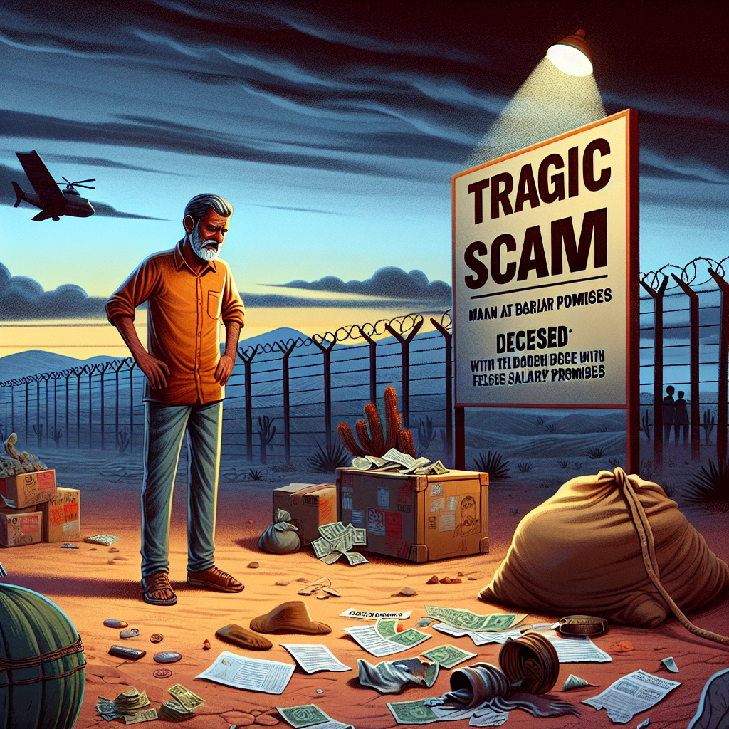 Tragic Scam: Indian Man Killed at Israel Border After Rs 3.5 Lakh Salary Deception